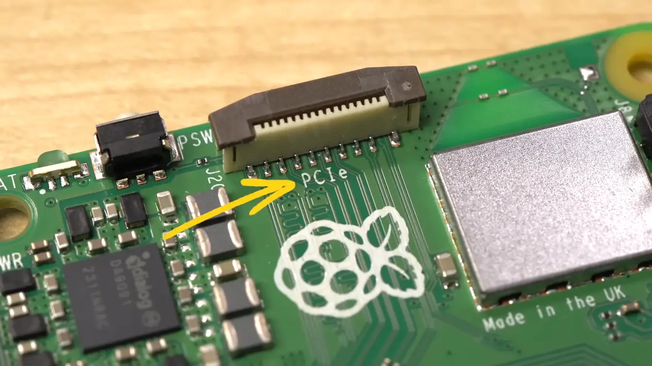 PCIe Express 3.0 in Raspberry Pi 5