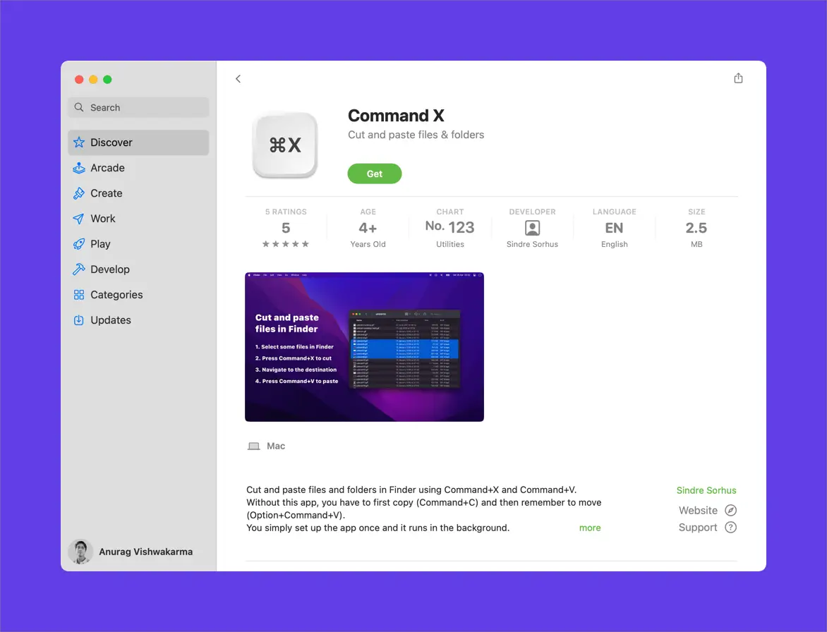 Command X - Windows Style File Management